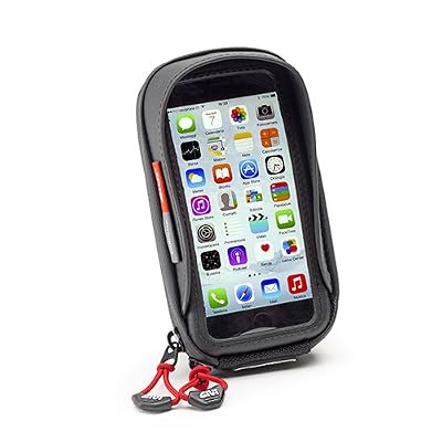 Givi Porte smartphone universel S957B GIVI Compatible avec Apple iPhone 6 Plus, Samsung Galaxy S6, Samsung Galaxy S6 EDGE