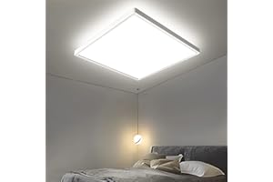 OTREN Plafoniera LED Soffitto 36W, 4000K Lampada da Soffitto 3240LM, IP44 Luce per Bagno Camera da Letto Cucina Sala Soggiorno Ufficio, 30CM