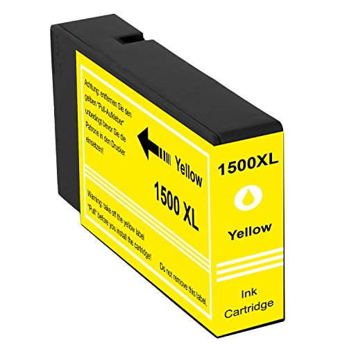 PlatinumSerie® 1x Patrone XXL kompatibel für Canon PGI-1500 XL Gelb Maxify MB 2000 Series Maxify MB 2050 Maxify MB 2300 Series Maxify MB 2350 - 2