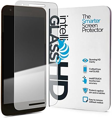 Moto X (2nd Gen) intelliGLASS HD - The Smarter Glass Screen Protector by intelliARMOR To Guard Against Scratches and Drops. HD Clear With Max Touchscreen Accuracy.