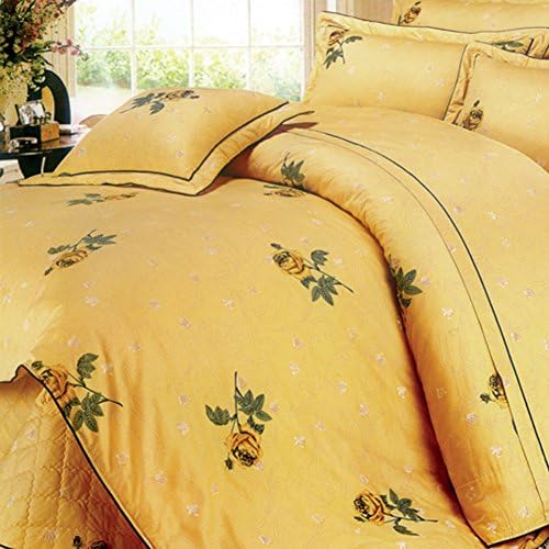 Pastoral Style Striped flowers/Floral 100% Cotton Quilt Cover-E 180x210cm(71x83inch)
