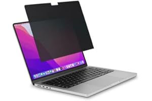 Kensington MagPro Elite Magnetic Privacy Screen Filter Designed Exclusively for MacBook Pro 16" (2021 & Newer) M1, M2, M3 Pro/Max, Removable Protector, Anti-Glare, Blue Light Reduction (K58371WW)