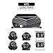 Produktbild Sicherheit 8CH LKW DVR, GISION AHD 1080N MDVR 2TB Zyklus, der GPS-Bahn G-Sensor I/O Alarm mit 6pcs AHD 2.0MP IR Nachtsicht-Kameras für Bus-Anhänger-Fahrzeug aufzeichnet