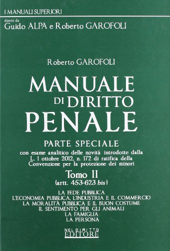 Manuale di diritto penale. Parte speciale: 2