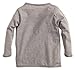 Noppies Unisex Baby U Long Sleeve Soly YD Striped T-Shirt, Grey (Anthracite Melange), 9-12 Months (Manufacturer Size:74)