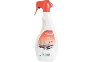 Anios 2419326 Safa Safe Safe Premium Disinfectant Mousse, rouge, 750 ml
