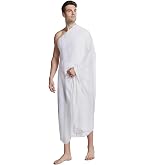 YJZQ Ihram Homme Serviette Ehram Blanche Pure Set pour Pèlerinage Ensemble Tissage 660 g/m² Ahram Robe 2pcs Serviettes Omra pour Homme - 220x210x110cm(sans Franges YJZQ Ihram Homme Serviette Ehram Blanche Pure Set pour Pèlerinage Ensemble Tissage 660 g/m² Ahram Robe 2pcs Serviettes Omra pour Homme - 220x210x110cm(sans Franges