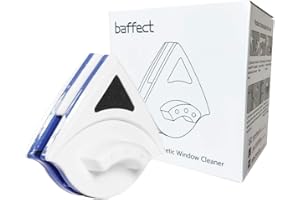 Baffect Inizio Double Side Window Magnetic Cleaner Sia in Vetro Lato della Superficie Spazzola di Pulizia Wiper Strumenti con Design ergonomico Auto vetrate Spessore di Windows 3-8mm