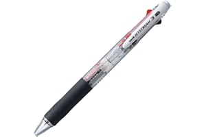三菱鉛筆 Uni Ballpoint Pen JETSTREAM 3 color nero Transparent