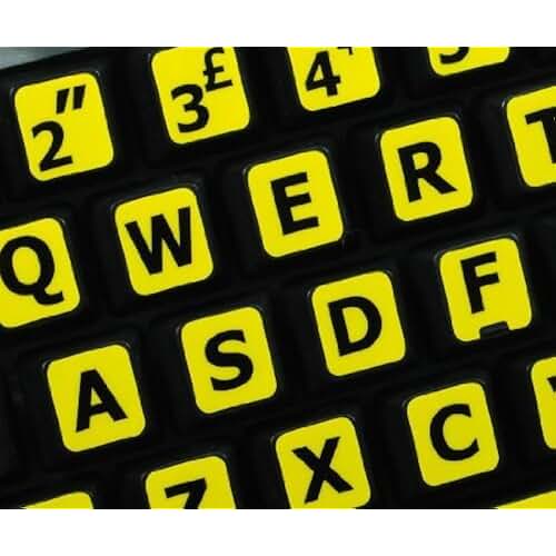 Amazon.co.uk adhesive keyboard letters