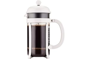 Bodum 1928913 Chambord Cafetière À Piston, 8 Tasses 1.0 L Blanc