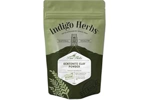 INDIGO HERBS Argile de bentonite en poudre - 150g (100% Naturelle)