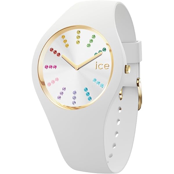 Ice-Watch - ICE glam brushed Sepia - Damski brązowy zegarek