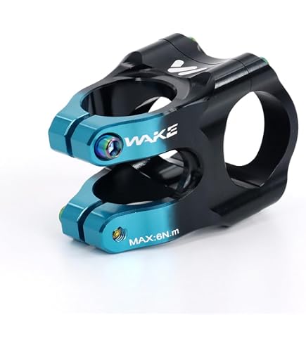 Attacco Manubrio Per Bici Sourcing Map 31,8 Mm X 40 Mm In Lega Di Alluminio - Per Mountain Bike, Strada, BMX, Con Chiave A Brugola - 4