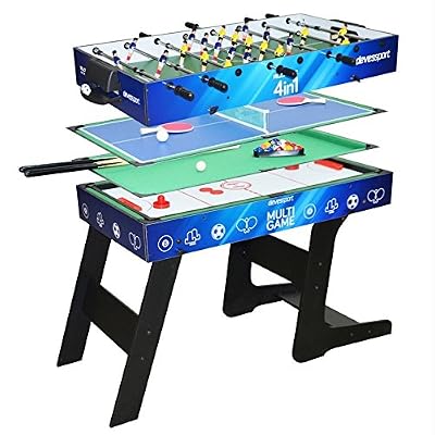 OCIOTRENDS Table de jeux de bar Multijeux 4 en 1 pliable - DevesSport