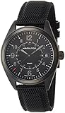 Hamilton Herren Analog Quarz Uhr mit Stoff Armband H68401735