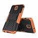 Produktbild GH Schock-Beweis Dual Layer Hybrid Rüstung Hülle Für Samsung Galaxy J8 2018, [Heavy Duty Protection] [Dual Layer] Hart Silikon Haut Hybrid Kickstand Tasche/Schutzhülle