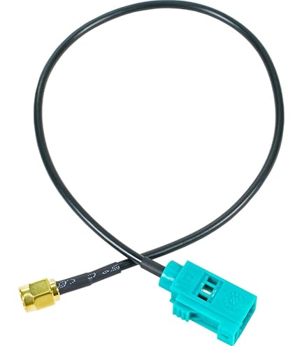 TUOLNK Cavo di prolunga da SMA a MMCX, cavo coassiale RF ad angolo retto, 15 cm, confezione da 2 TUOLNK Cavo di prolunga da SMA a MMCX, cavo coassiale RF ad angolo retto, 15 cm, confezione da 2