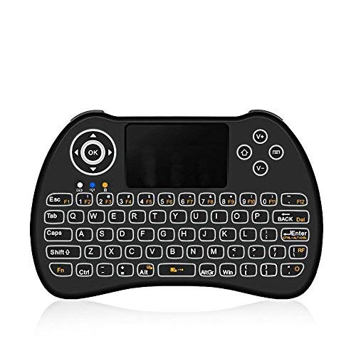 acemax 2.4 G Wireless Mini Mouse Pad Tastiera Telecomando Nero Cruz V2 Fresh Foam H9