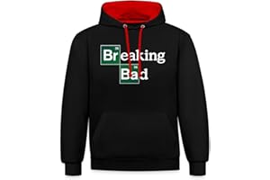 Spreadshirt Breaking Bad Logo Unisex Contrast Hoodie