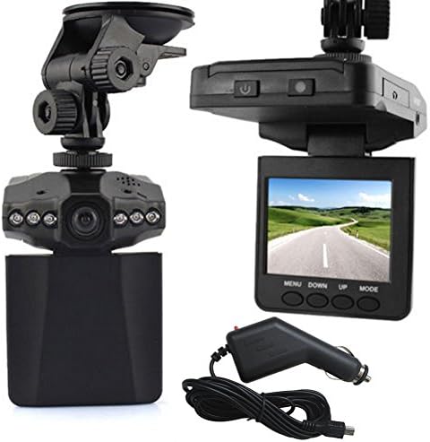 ROKOO2.5 Inch HD Car LED DVR Road Dash Video Camera Automobile Blackbox Recorder Camcorder LCD Display 270 Degree