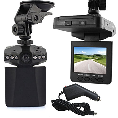 ROKOO2.5 Inch HD Car LED DVR Road Dash Video Camera Automobile Blackbox Recorder Camcorder LCD Display 270 Degree