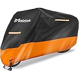 Maizjok Telo Moto da Esterno Interno Telo Coprimoto Impermeabile Copri Moto 210D Poliestere Copertura Moto Universale per Sco