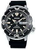 seiko chronograph 200m tachymeter Gehäusedurchmesser: 42.4mm Seiko Analog Automatik Uhr mit Gummi Armband SRPD27K1