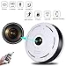 Produktbild Wireless Panorama IP Kamera Wifi,SACAM 360 Grad Fisheye Kamera Welpen Webcam Hund Babyphone mit Bewegungserkennung 1.3 Megapixel Weitwinkel 960P HD Nanny Cam