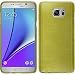 Produktbild PhoneNatic Case für Samsung Galaxy Note 5 Hülle Silikon pastellgrün Brushed Cover Galaxy Note 5 Tasche + 2 Schutzfolien