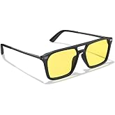 Goiteia Gafas Rojas Bloqueo Luz Azul-Bloqueo el 100% Azul y Verde para Mejorar el Sue&ntilde;o-Revestimientos AR Duales-Alivia Fatig