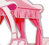 Prinzessin Kutschenbett 2nd Edition! Mädchenbett Kutsche in Rosa und Pink. Traumhaftes Mädchen Kinderzimmer. Kostenloser Sofortversand. - 3