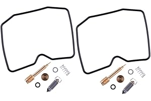 LETAOSK 2 set Carburetor Repair Rebuild Kit fit for Triumph Bonneville 800 T100 2001-2008