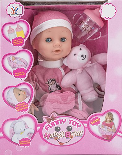 Preisvergleich Produktbild Toys Outlet Puppe mit Glas. 5406332443.