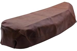 Citomerx Sitzbank Bezug Sitzbezug braun für Piaggio Vespa LX 50 125 150