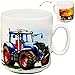 Produktbild alles-meine GmbH große Tasse - Trinkbecher / Henkeltasse -  Traktor - Trecker mit Anhänger - Bauernhof  - 260 ml - aus Porzellan / Keramik - Trinklerntasse - Jungen - Kinder..