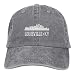 Produktbild flys Louisville Kentucky Skyline KY Städte Unisex Bestickt Cowboyhut Sun Cap