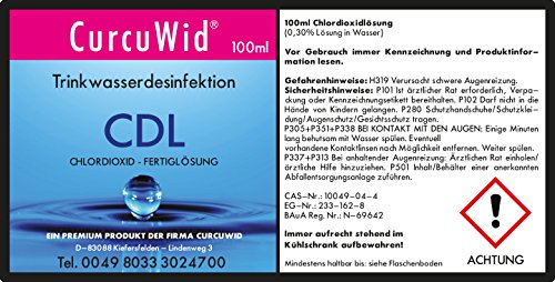 3 x CurcuWid CDL/CDS Chlordioxid Fertiglösung 0,3% - 2