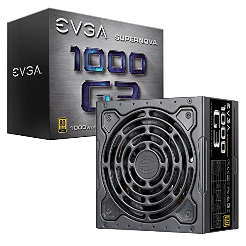 Preisvergleich Produktbild EVGA Supernova Gold Vollständiges Modular-Netzteil schwarz 1000W