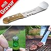 Sterngraf Grillmachete Mit Gravur Zb Namen Edelstahl 52 Cm Mit Flaschenffner Von Mags