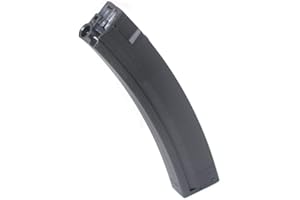 AIRSOFT SHOOTER SHOP Airsoft Softair 200rd Mag Hi-Cap Magazin für JG Golden Eagle MP5 Serie AEG Schwarz