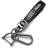 Pelle portachiavi accessori per chiavi per auto,portachiavi per auto,accessori per auto per uomo e donna,nero