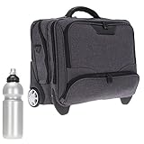 DERMATA Business Trolley mit Laptoptasche Aktentrolley...