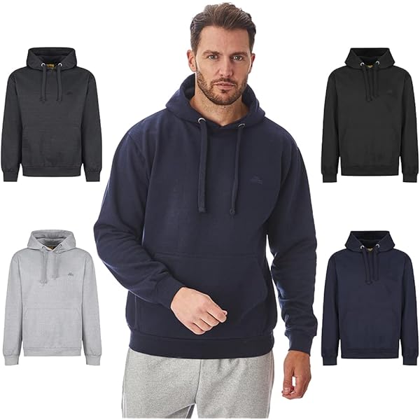 Huayuzh Hoodie heren capuchonpullover casual lange mouwen geruit Huayuzh Hoodie heren capuchonpullover casual lange mouwen geruit