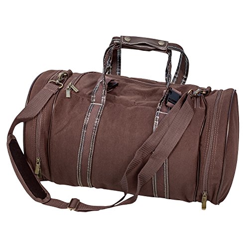 anndora Picknicktasche Umhängetasche Tragetasche + Zubehör 29-teilig – Farbwahl (braun uni) - 2