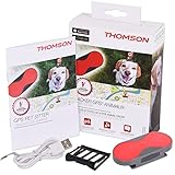 IM PAKET: Thomson GPS-Tracker mit integriertem Akku | Klammer zur Befestigung am Halsband | USB-Ladekabel | Handbuch in deutscher Sprache