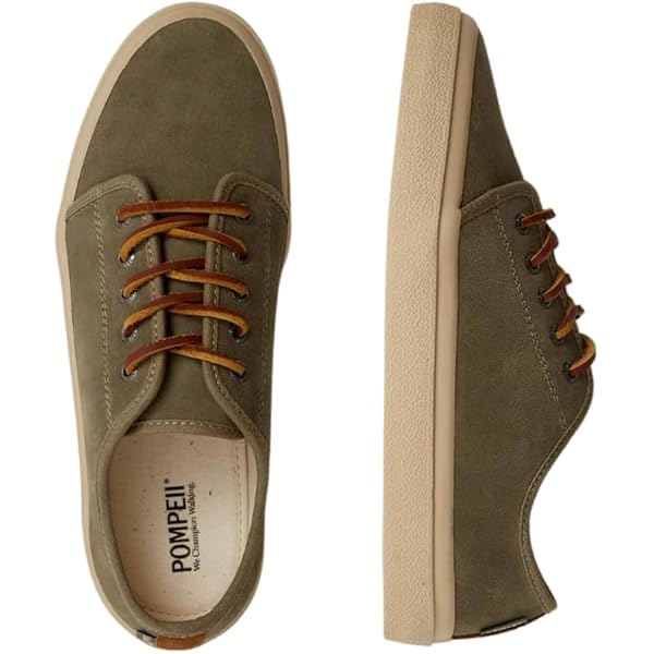 Zapatillas Higby Moss Caramel Hydro De Serraje Hidrófugo (40