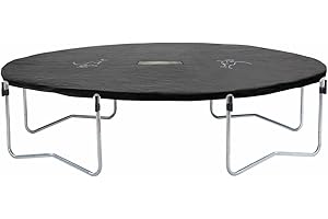 Kangui - Bâche de Protection pour Trampoline 360 en PVC Noir