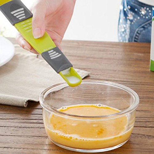 Kochen Messen Löffel Dual Enden Acht Stände Einstellbare Maßstab Küchenwerkzeuge - 5