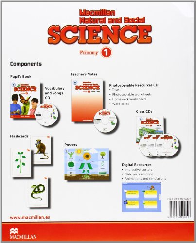 Book's Cover of Macmillan Natural and Social Science Level 1: Pupil's Book Pack